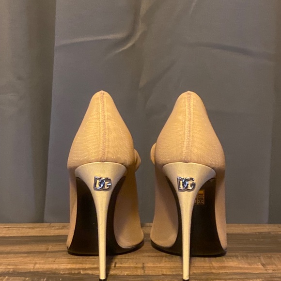 Current Dolce & Gabbana - Kim Stretch Tulle Ankle Boots - Picture 5 of 15